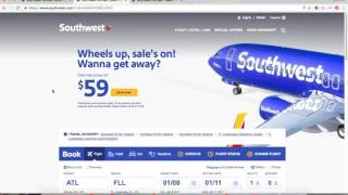 How to find cheap flights on Southwest Airlines [upl. by Attenev633]