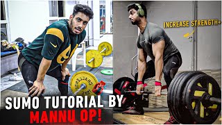 EVERYTHING YOU NEED TO KNOW ABOUT SUMO DEADLIFT  DEADLIFT TUTORIAL [upl. by Entirb]