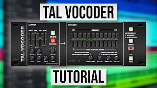 How To Use TALVocoder [upl. by Genia]