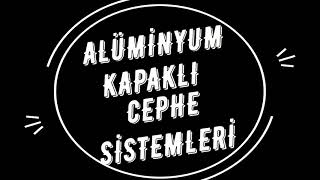 ALÜMİNYUM KAPAKLI CEPHELER [upl. by Noletta227]