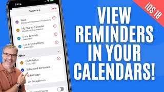 iOS 18 Calendar amp Reminders What’s New and How to Use Them [upl. by Yr]