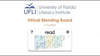 UFLI Virtual Blending Board Tutorial [upl. by Palladin]