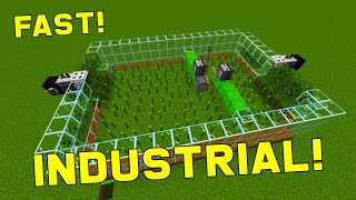 Flying Machine Bamboo Farm Build  120 0Tick Alternative  Best Easy Minecraft Farms [upl. by Anifur153]