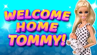 Barbie  Baby Tommy Comes Home  Ep141 [upl. by Bloomer]