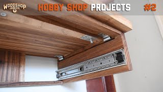 Secret Drawer Locking Mechanism And Hookless Key Storage  How To [upl. by Olimpia993]