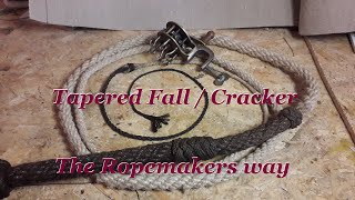 Tapered fall  cracker for a rope whip [upl. by Ellerrad603]