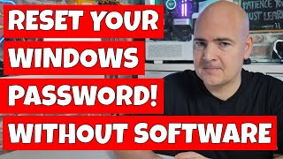 How To Reset Windows 10 11 Login Password Without Any Software [upl. by Ibbetson]