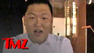 Gangnam Style Singer DANCES ON THE STREET  PSY 강남스타일  TMZ [upl. by Eniger]