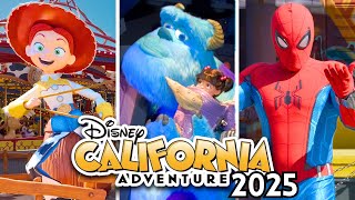 Disney California Adventure Rides  March 2025 POVs  4K 60FPS [upl. by Nnaassilem]