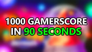 1000 Gamerscore in 90 SECONDS  GavGav Odyssey Achievement Guide  Easiest Games of 2022 [upl. by Reisinger819]