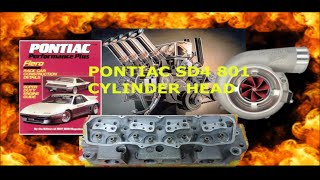 Unleash Power GM Iron Duke amp Rare Pontiac SD4 Parts SD4 801 Cylinder Head [upl. by Eneleahcim]