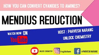 Mendius Reduction Reaction CBSE Term 2 [upl. by Orimlede]