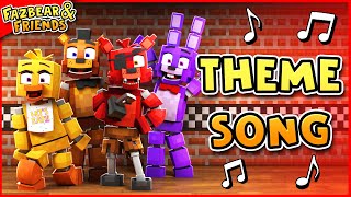 ♫ Fazbear and Friends Theme Song Minecraft FNAF Song [upl. by Nuavahs529]