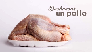 ¿Cómo deshuesar un pollo Truco para ahorrar [upl. by Proulx376]