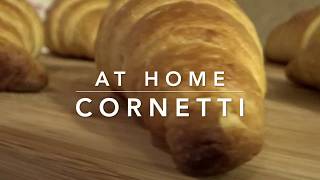 How to Make Italian Cornetti Croissants at Home [upl. by Ashbey]