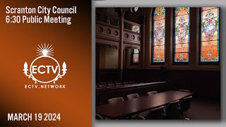 Scranton City Council Public Meeting [upl. by Oriel954]