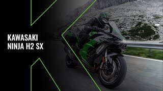 2022 Kawasaki Ninja H2 SX  Official Action Video  ENGINEERED TO BE FREE [upl. by Edie]