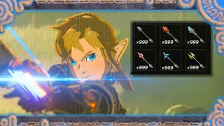 All Arrow Farming in Zelda Breath of the Wild  Fire Ice Shock Bomb amp Ancient Arrows [upl. by Charmaine]