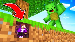 Dark JJ Use TINY MOD To Prank Mikey In Minecraft Maizen [upl. by Sapphera]