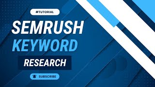 SEO Keyword research and competitor analysis using Semrush Low competition keywords hunting [upl. by Aicire]