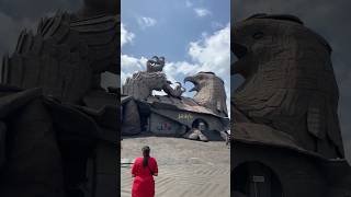 Jatayu Earth Center kerala jatayuearthcenter travelvlog keralatourism reels youtubeshorts [upl. by Puiia]