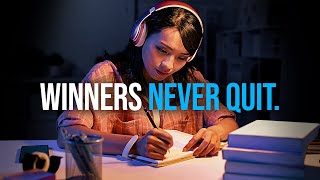 WINNERS NEVER QUIT  Best Self Discipline Motivation Compilation for Success amp Studying [upl. by Akit563]