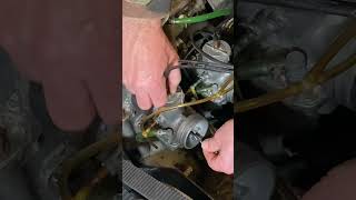 How to tune a vintage snowmobile with multiple carburetors shorts [upl. by Elsy]