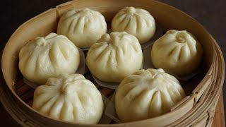 Baozi Chinese Steamed Chicken Buns Full Recipe dough stuffing making and cooking technics [upl. by Humfried]