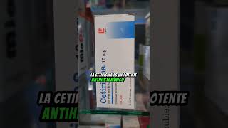 CETIRIZINA 10 MG PARA QUE SIRVE farmacia salud farmacologia medicina shortvideo viral [upl. by Gottfried]