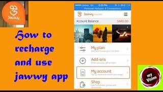 Jawwy Sim recharge and App details [upl. by Evadne579]