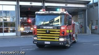 Pumper 38A  38B MFB South Melbourne Fire Station [upl. by Chaney75]