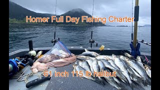 Full Day Combo Fishing Charter in Homer Alaska with Maverick Charters [upl. by Dnalyaw]