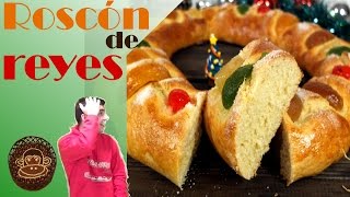 ROSCÓN de REYES 😍😋fácil la receta más sencilla Receta  229 [upl. by Gingras]