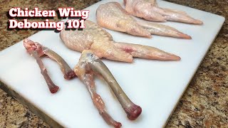 How to Debone Chicken Wings I Quick and Simple [upl. by Driscoll]