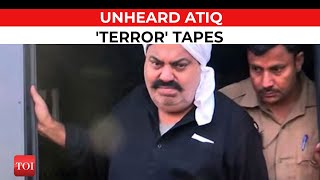 Atiq Ahmeds Shocking threat call recordings revealed Listen to his terrifying tactics [upl. by Leirda]