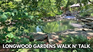 Longwood Gardens Tour❤️ Interplanting Cut Flowers Formal Herb Borders Moon Garden [upl. by Kowal718]