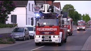 Alarmierung und Einsatzfahrt CBRNErkunder Freiwillige Feuerwehr Ostseebad Binz [upl. by Norah]