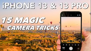 iPhone 13 amp 13 Pro Max 15 AMAZING Camera Tricks [upl. by Raseda]