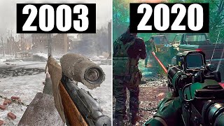 LA EVOLUCIÓN DE LOS JUEGOS DE CALL OF DUTY 20032020 [upl. by Reggis]