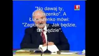 Kawał o Łukaszence opowiada prezes telewizji [upl. by Gninnahc380]