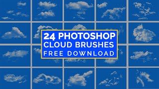 Best 24 Photoshop Cloud Brushes Free Download [upl. by Wrigley]