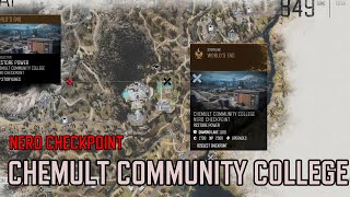 Days Gone How to clear the Chemult Community College NERO Checkpoint [upl. by Neddie]