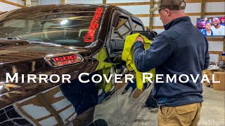 2019  2020 Dodge Ram 1500 5TH Gen Mirror Cover Replacement  Removal [upl. by Colby]