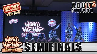 Wan Squad  Papua New Guinea Adult  HHI 2019 World Hip Hop Dance Championship Semis [upl. by Yramliw]