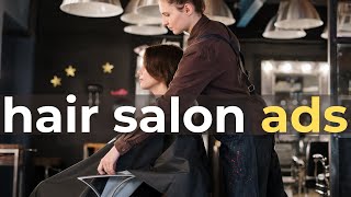 Hair Salon Spa or Barber Shop Commercial Ads [upl. by Athalee]