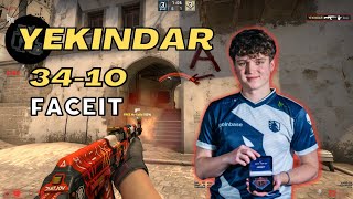 CSGO POV  Liquid YEKINDAR 3410 mirage  FACEIT Ranked  Mar 9 2023 [upl. by Michey998]