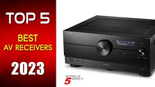 Top 5 Best AV Receivers in 2023  Best AV Receivers Recommendation [upl. by Phillis]