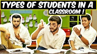 Types of Students in a Classroom l Funny Indian Schools [upl. by Edualc]