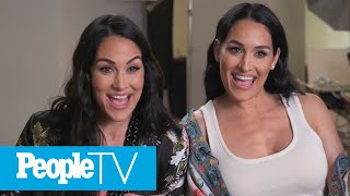 The Bella Twins Talk Being Closer Than Ever  PeopleTV [upl. by Laumas]