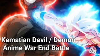 Zeno si Bocil Bocah Segalanya VS Archon Iblis Anime  The End Battle Anime War  Sub English [upl. by Onibas]